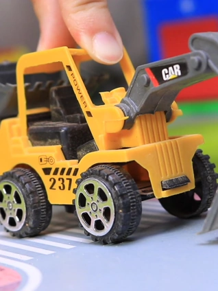 儿童工程车挖土机玩具