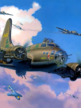 B:17孟菲斯美女号轰炸机